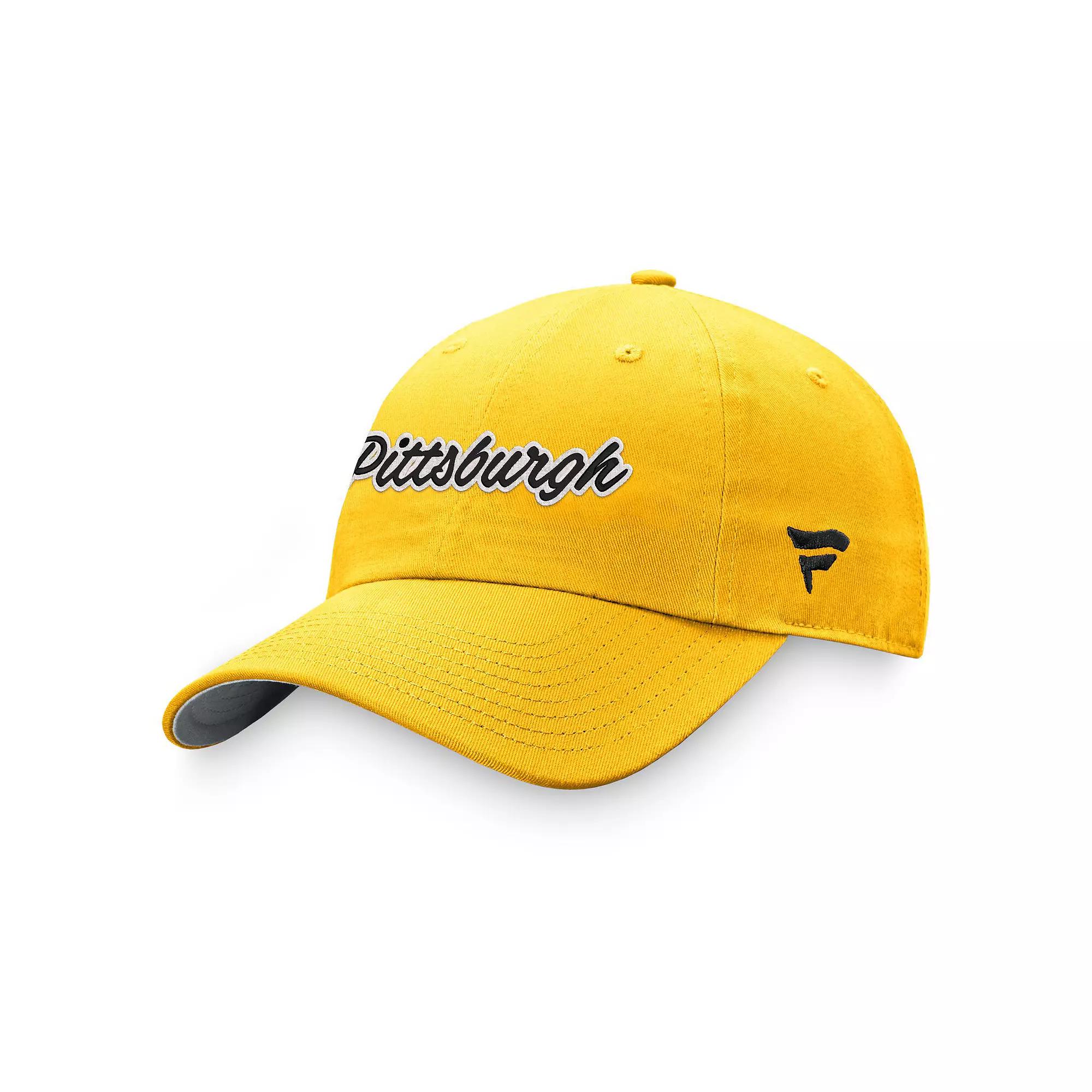 Women's Fanatics Branded Gold  Pittsburgh Penguins Breakaway Adjustable Hat Product Image