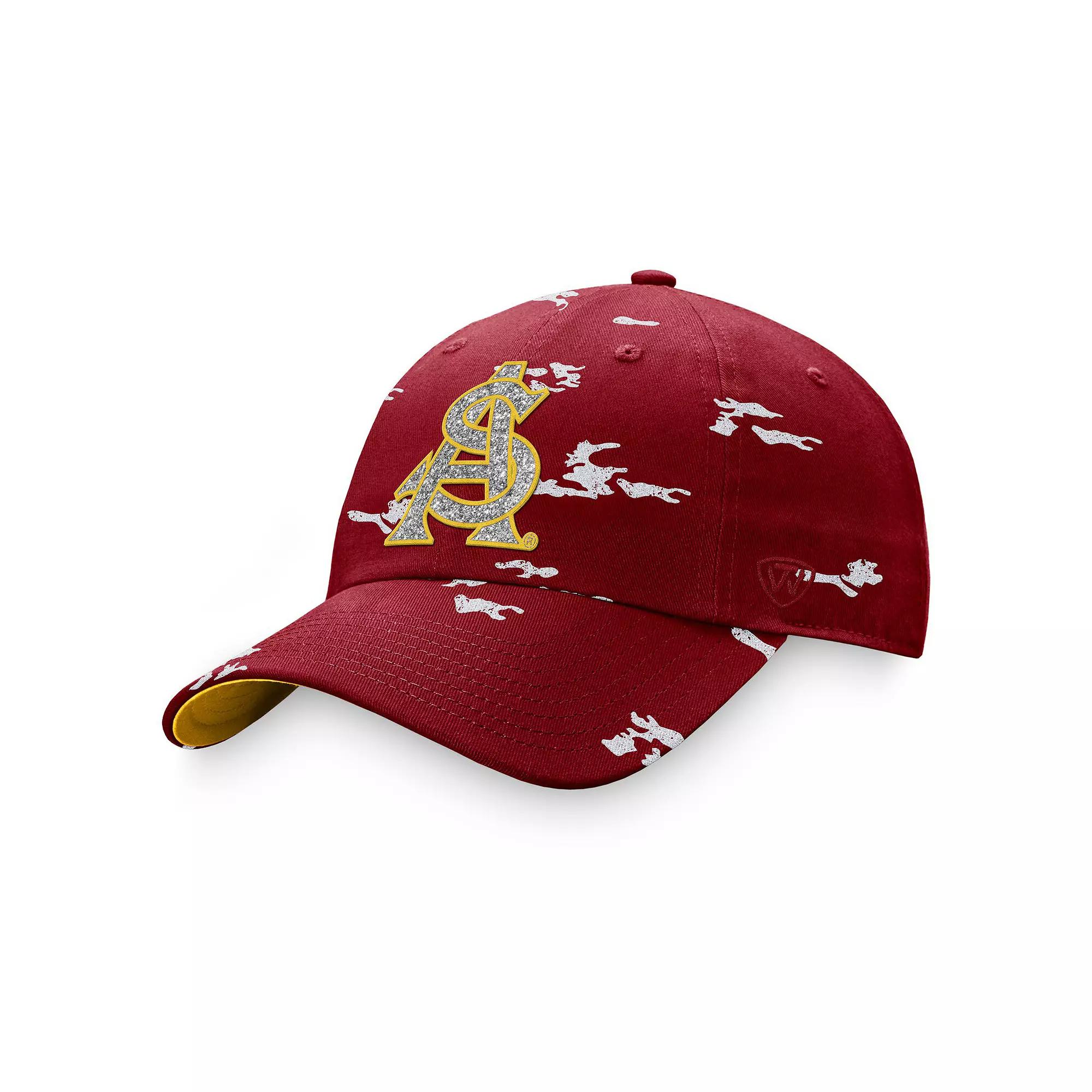 Women's Top of the World Maroon Arizona State Sun Devils OHT Military Appreciation Betty Adjustable Hat, Red Product Image
