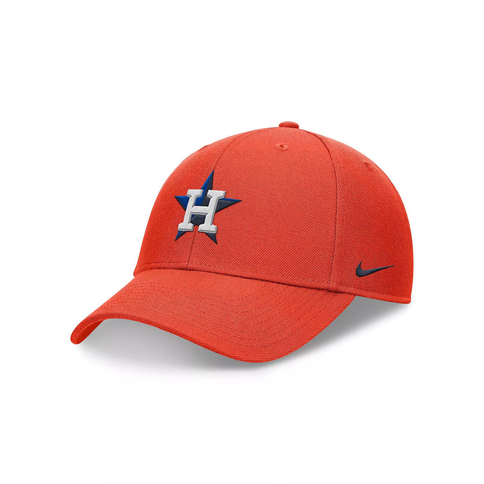 Men's Nike Orange Houston Astros Evergreen Club Performance Adjustable Hat,  Product Image