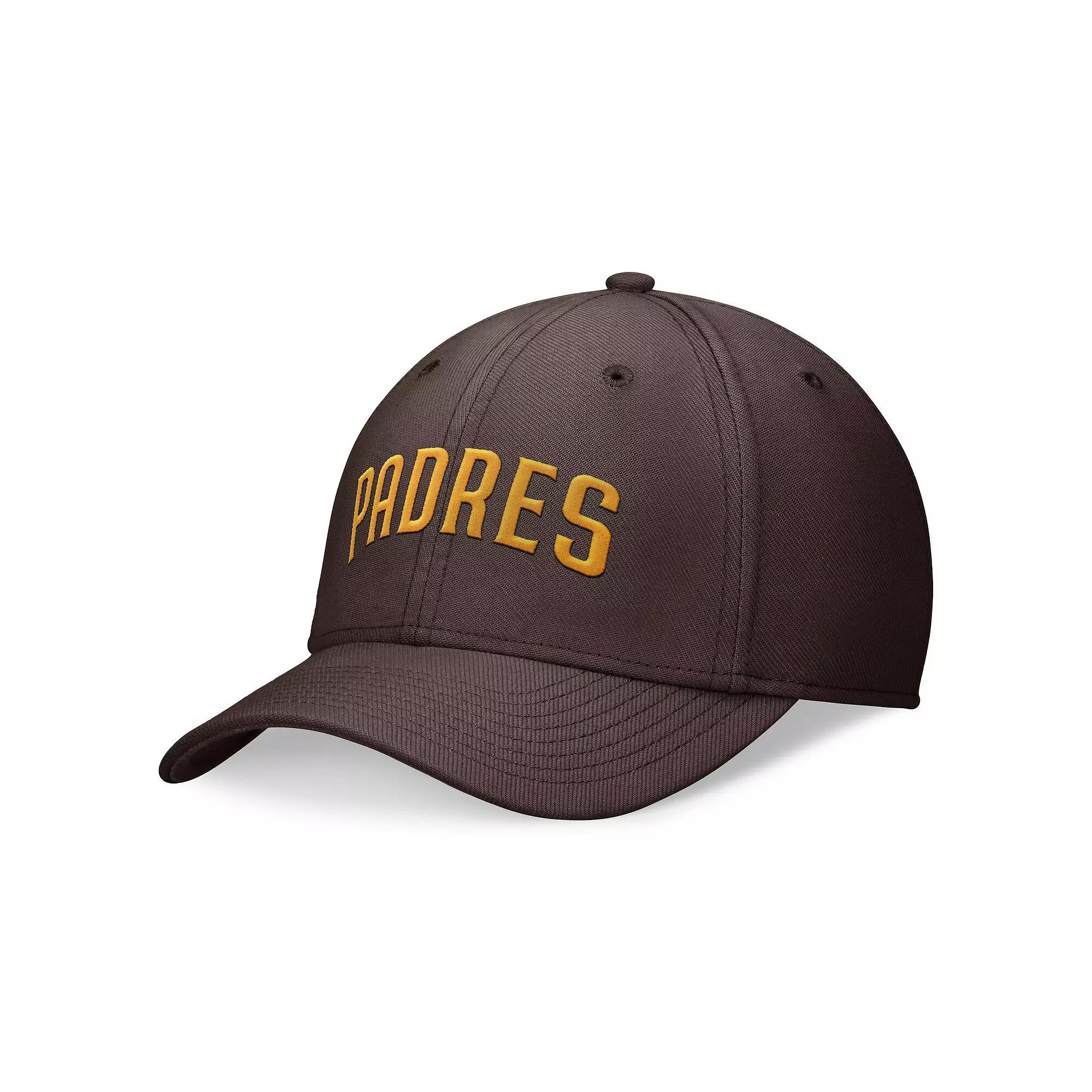 Men's Nike Brown San Diego Padres Performance Flex Hat,  Product Image
