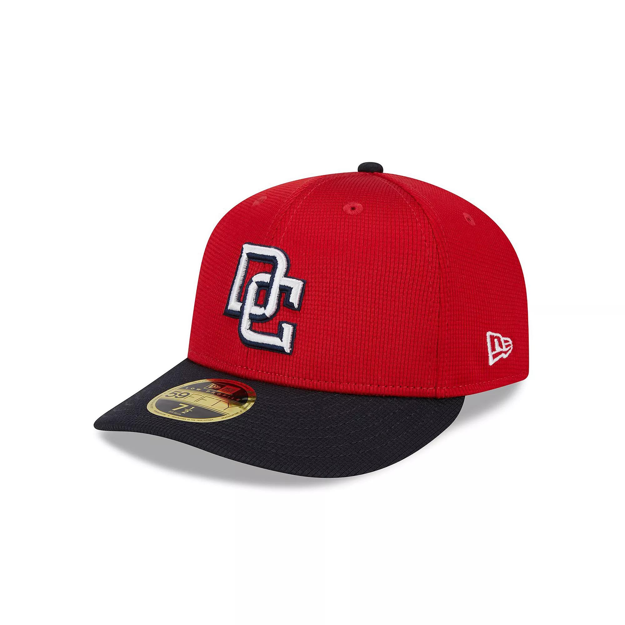 Men's New Era Red Washington Nationals 2024 Batting Practice Low Profile 59FIFTY Fitted Hat,  Product Image