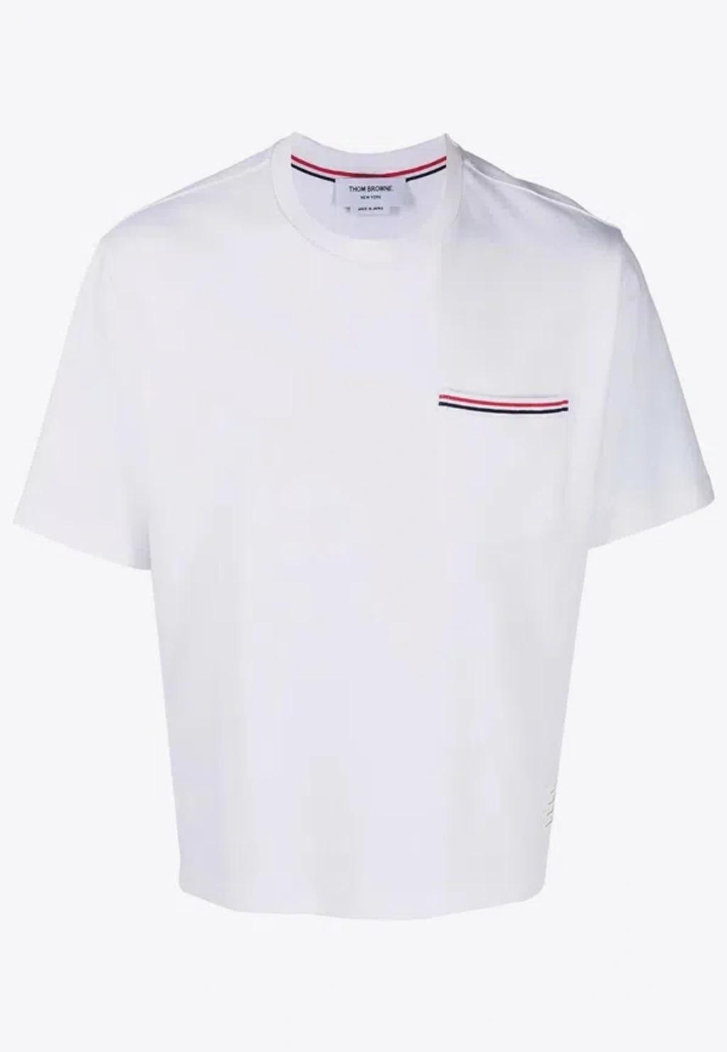 THOM BROWNE Topwear In White Product Image