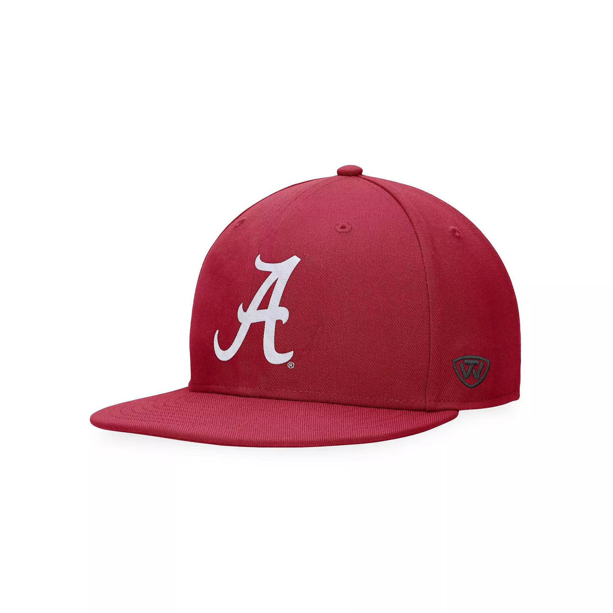 Men's Top of the World Crimson Alabama Crimson Tide Fitted Hat, Size: 7 3/8, Red Product Image