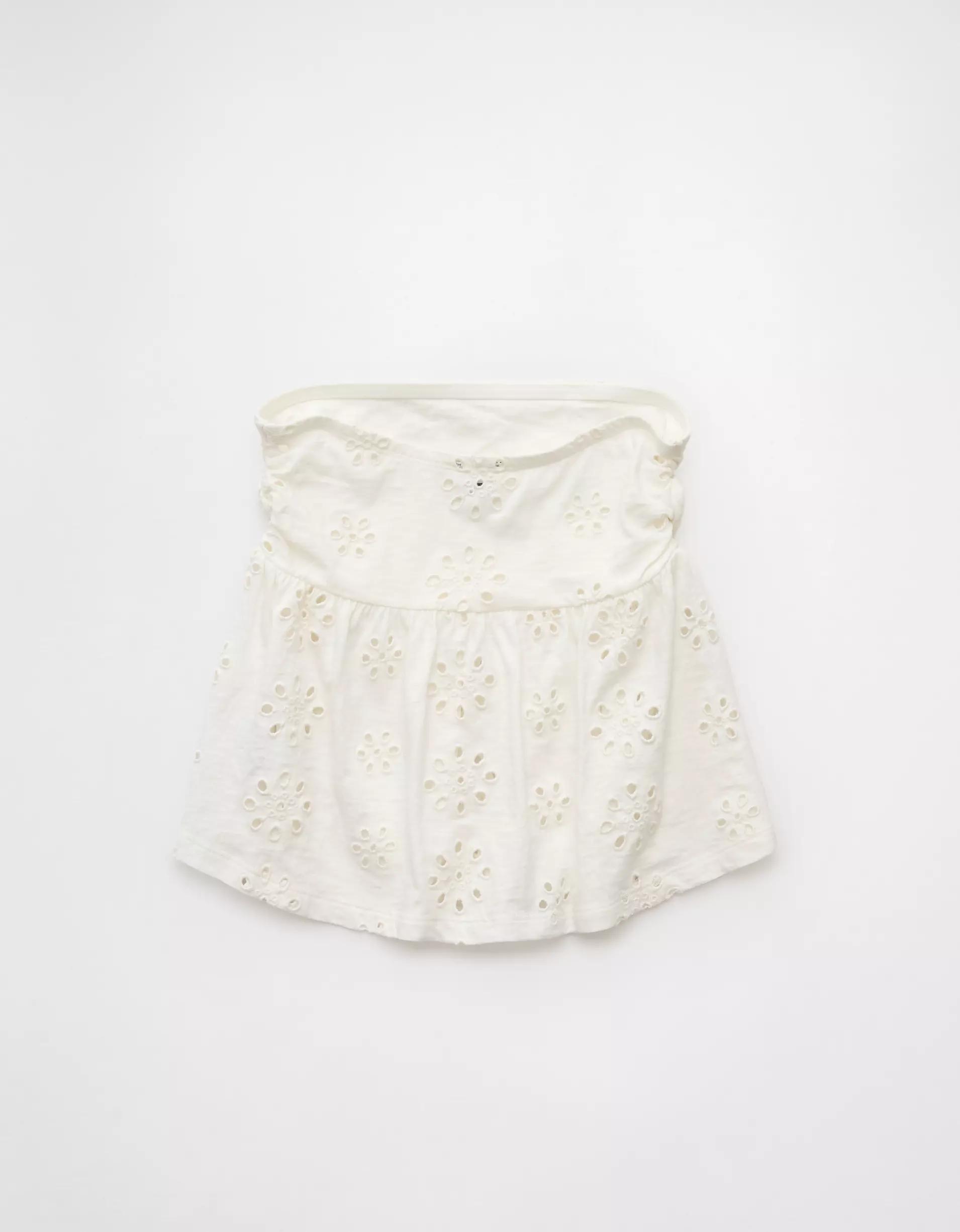 AE Sunchaser Knit Babydoll Tube Top Product Image