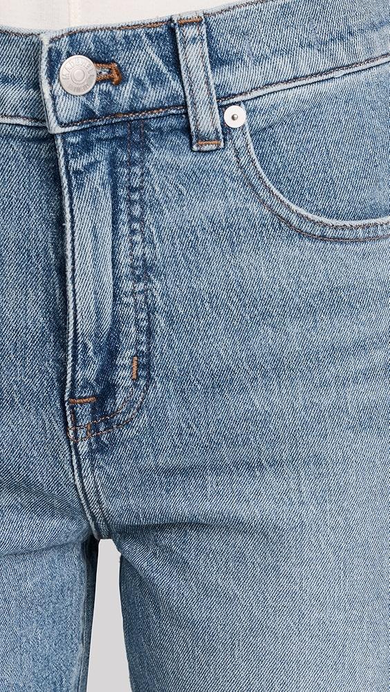 Madewell The '90s Straight Jeans in Rondell Wash: Crease Edition | Shopbop Product Image