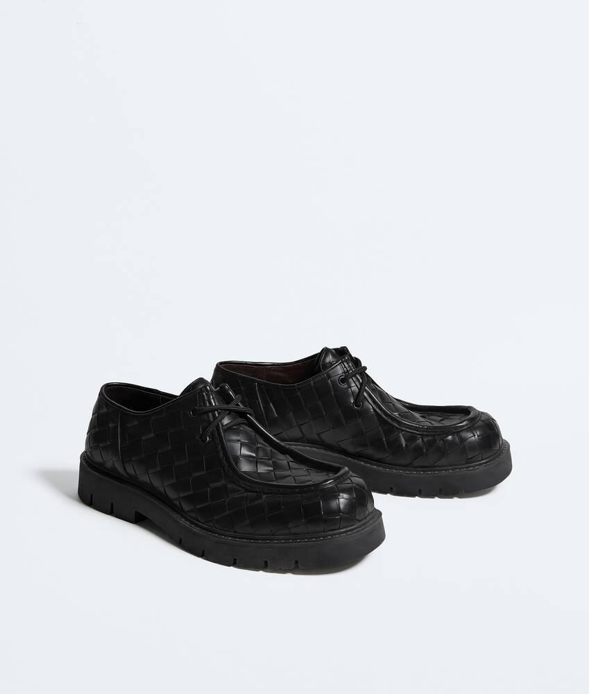 Men's Haddock Lace-Up Shoe in Black Product Image