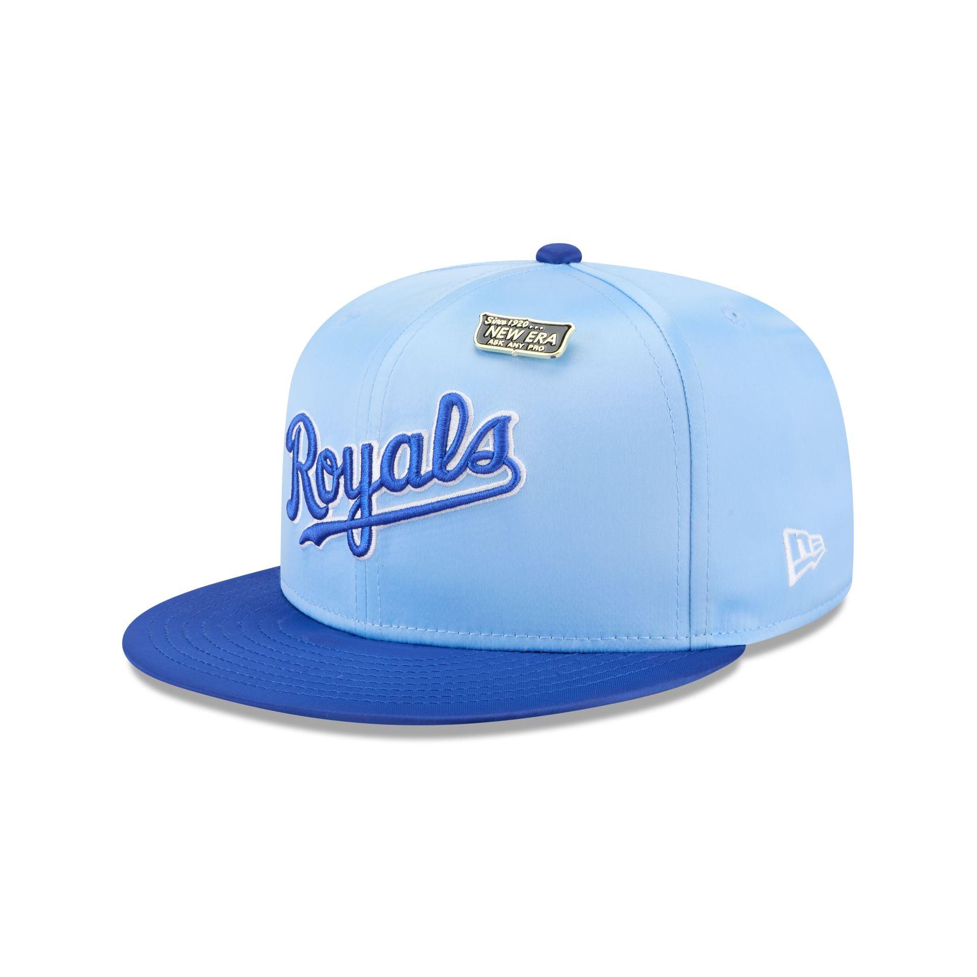 Kansas City Royals Spring Satin 59FIFTY Fitted Hat Male Product Image