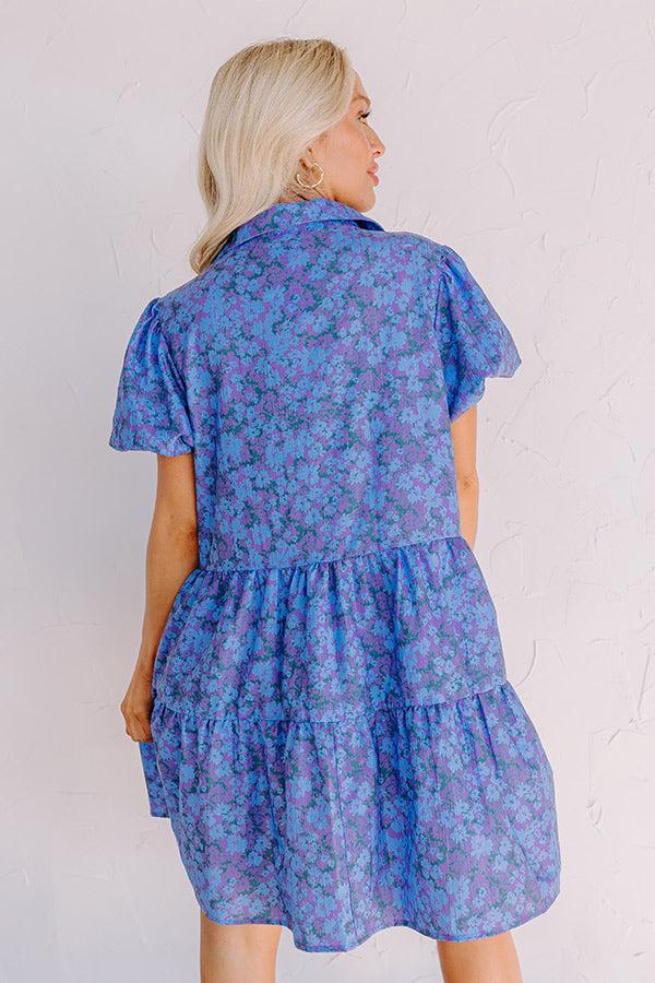 Ojai Afternoon Floral Mini Dress Product Image