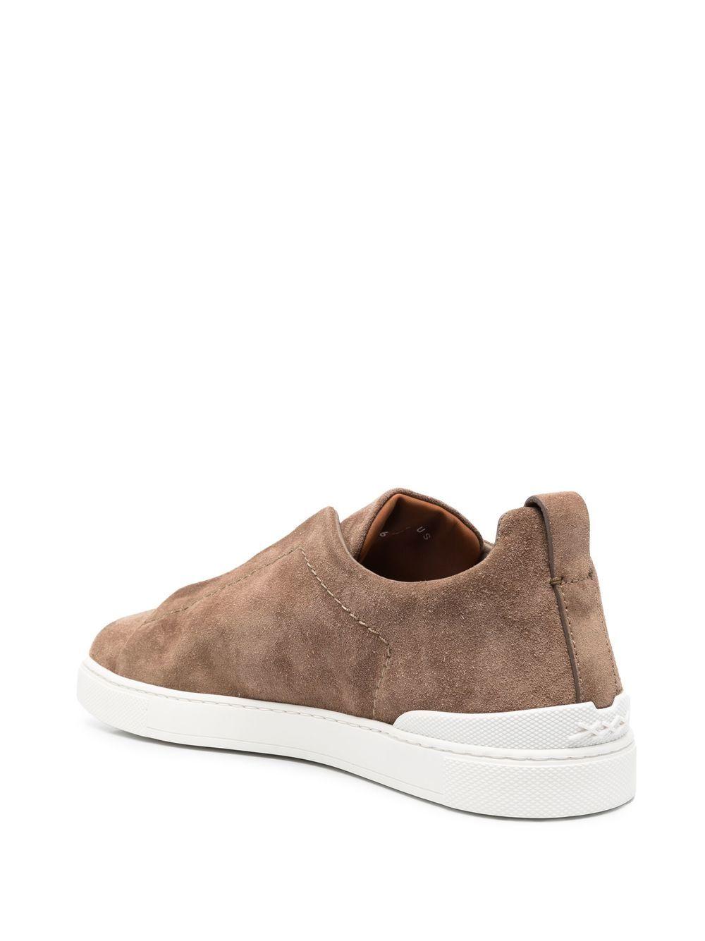 slip-on suede sneakers Product Image