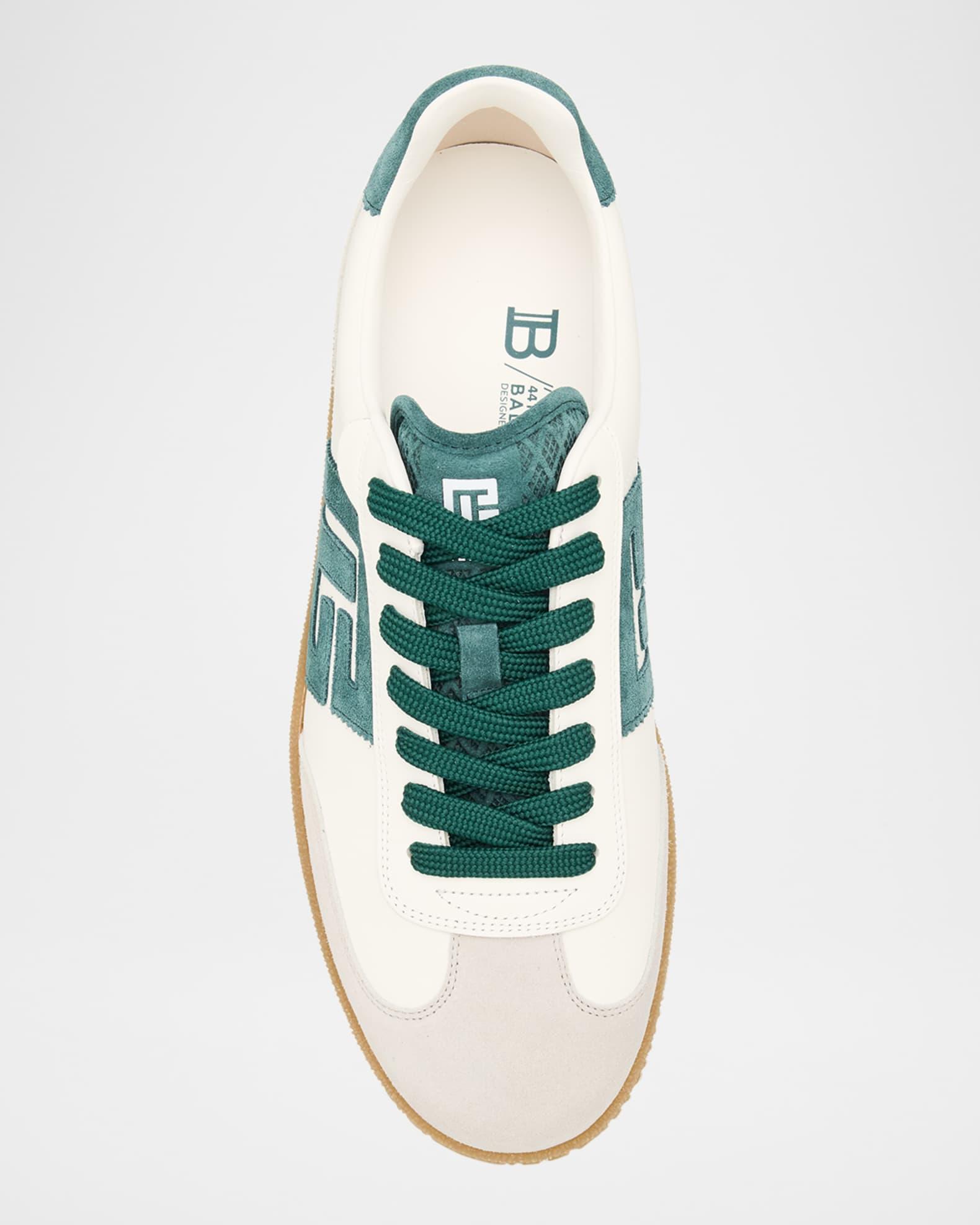 Men's Leather and Suede Swan Sneakers Product Image