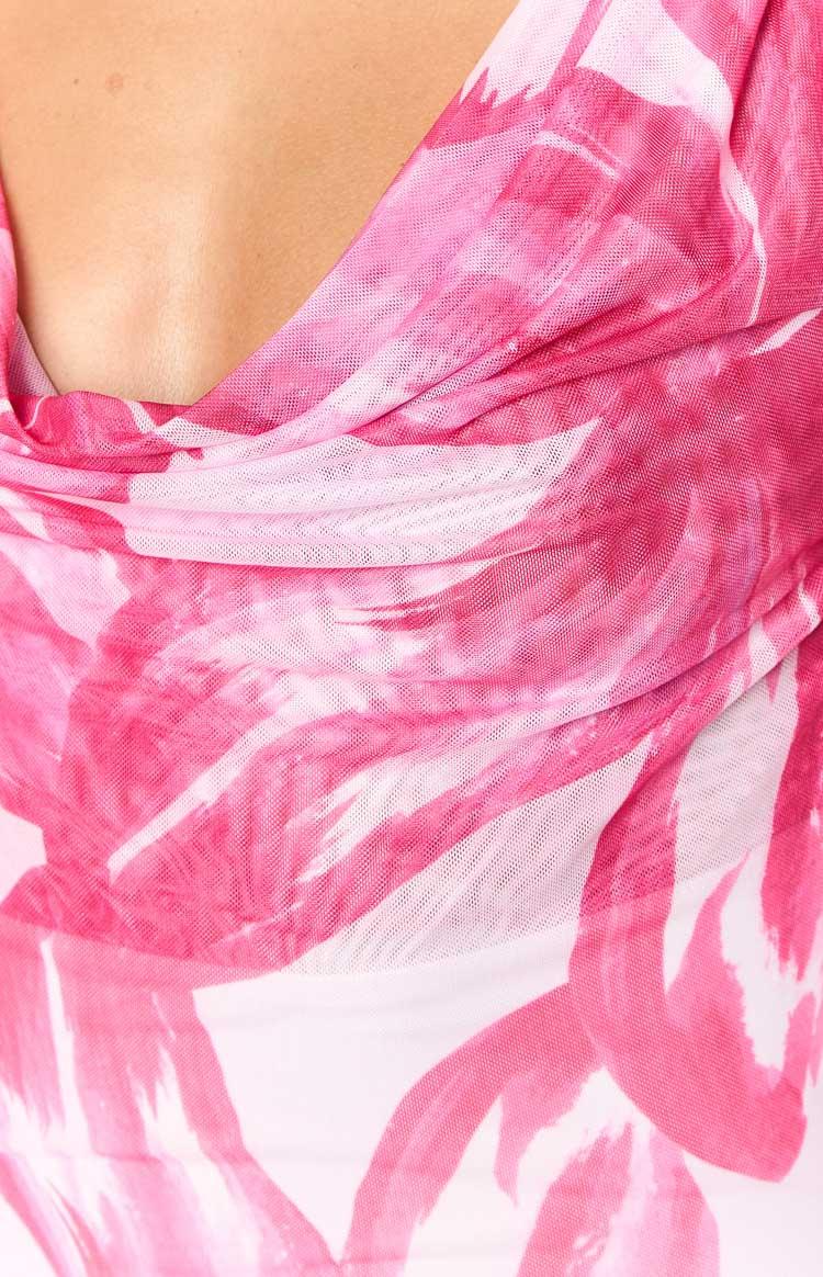 Blessings Pink Floral Maxi Dress Baby Product Image