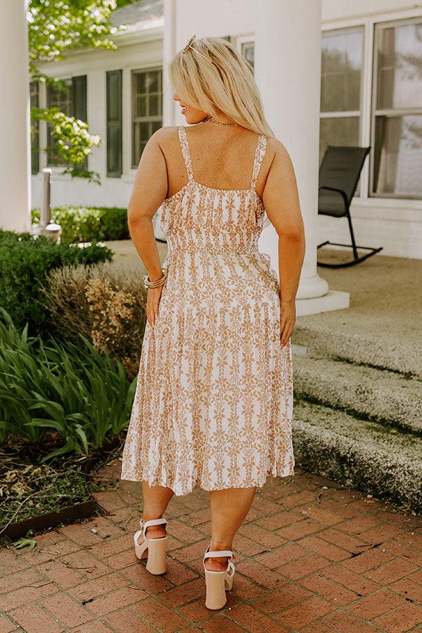 Sunkissed Silhouettes Floral Midi Curves Product Image
