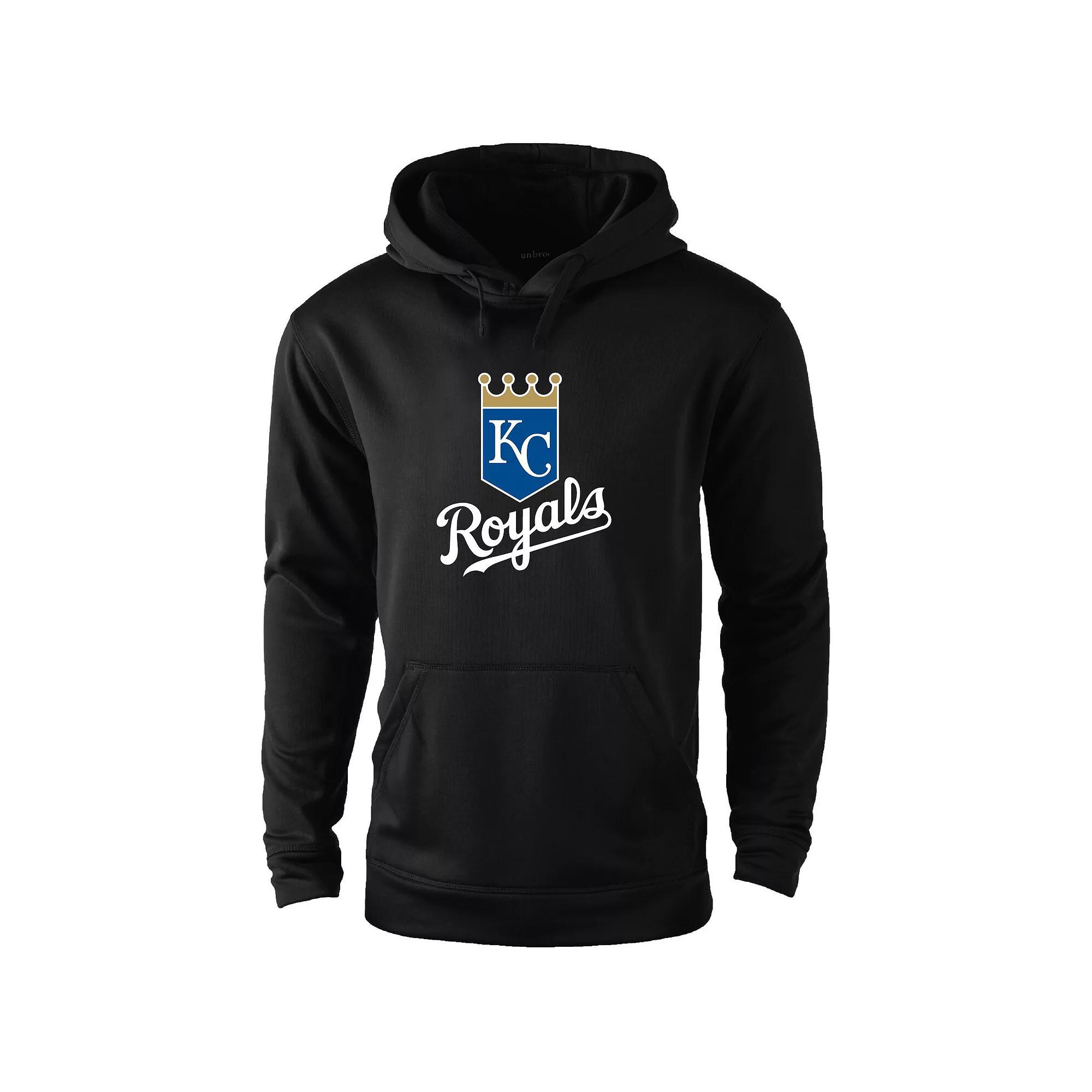 Men's Dunbrooke Black Kansas City Royals Champion Pullover Hoodie,  Product Image