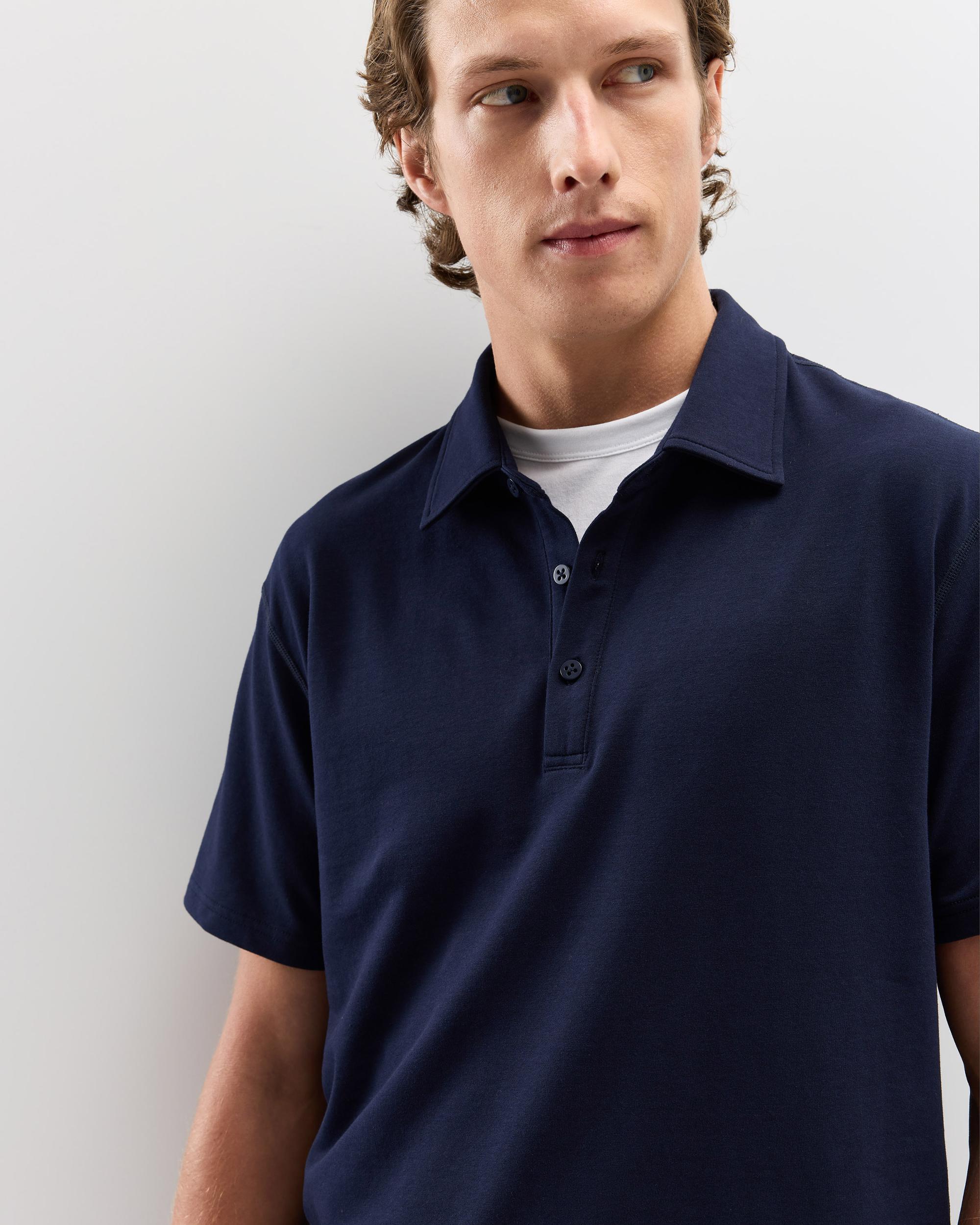 Quince | Men's Flex Curve Polo Organic Cotton Product Image