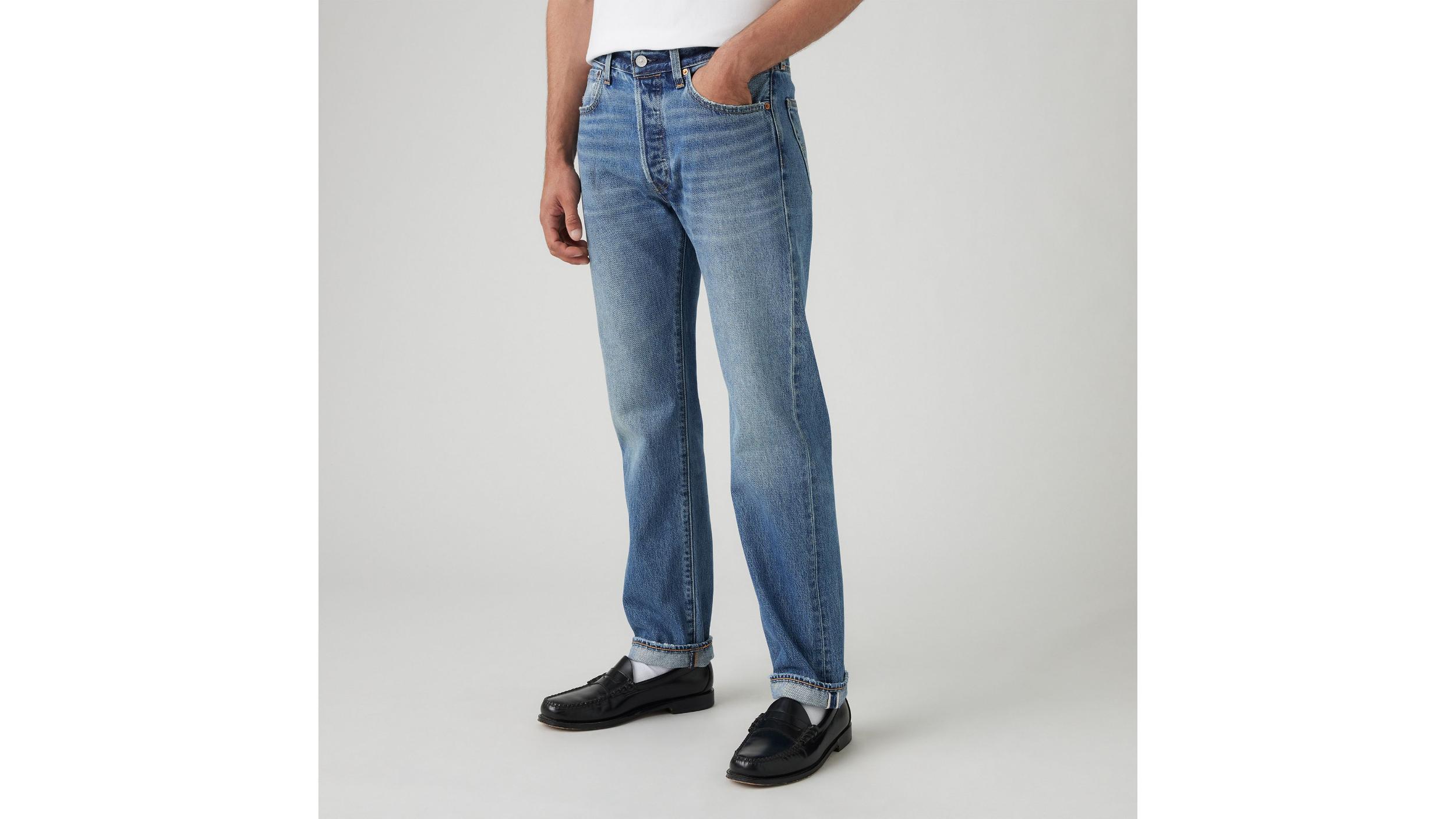 501® Original Fit Selvedge Men's Jeans Product Image