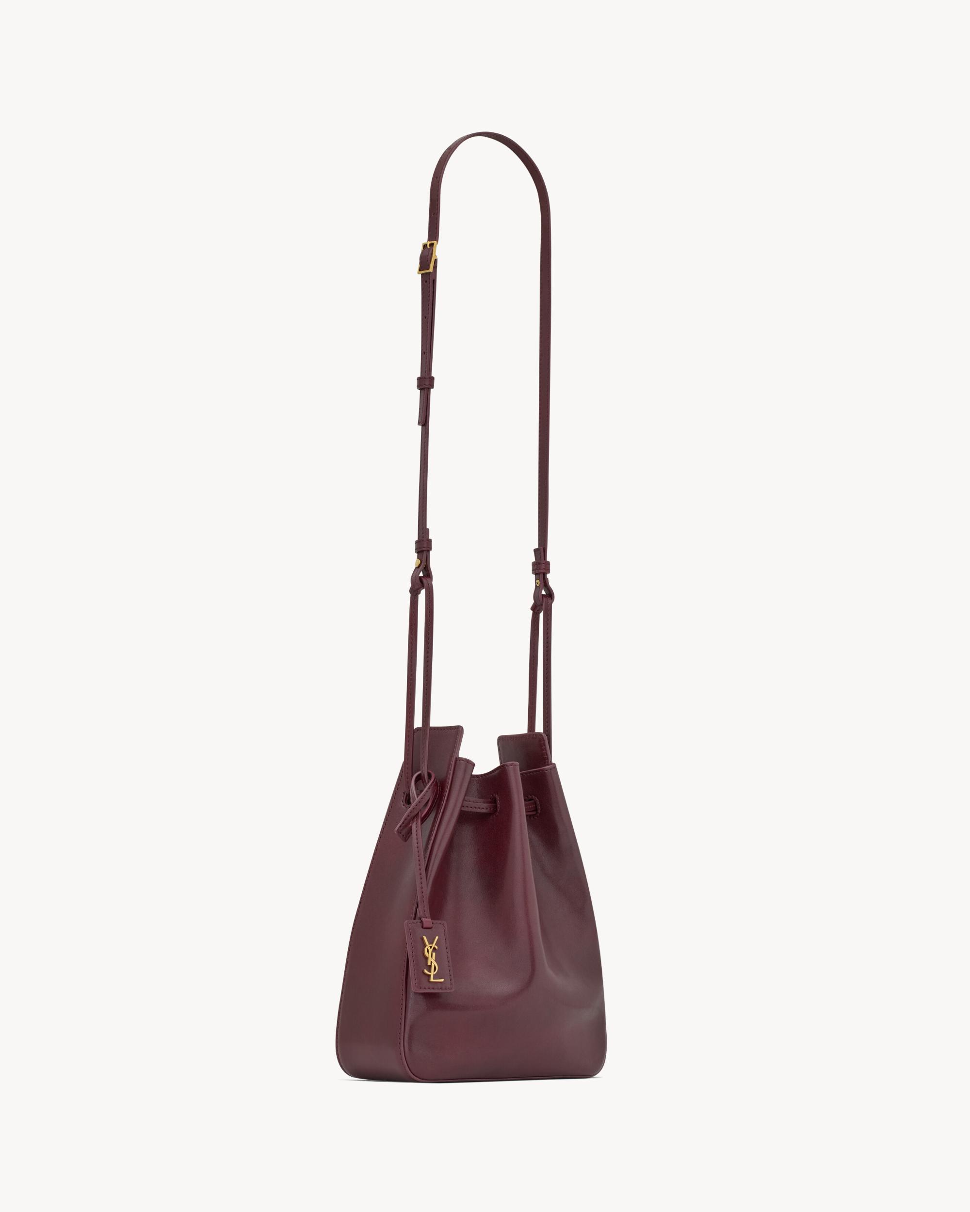 bucket bag in leather Product Image