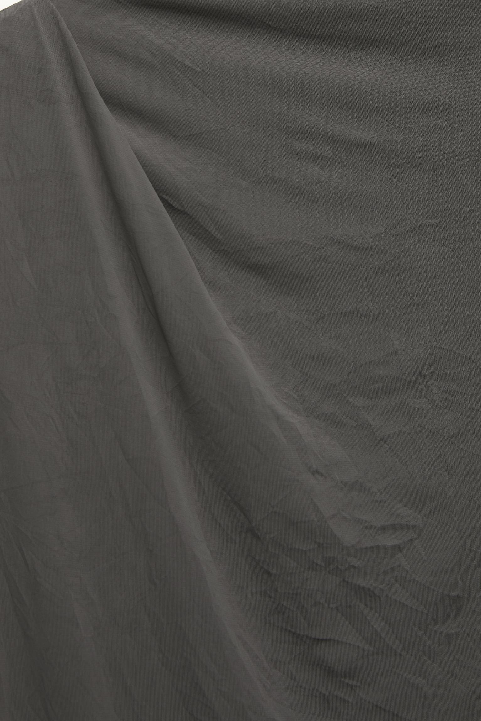 Asymmetric creased-effect T-shirt Product Image