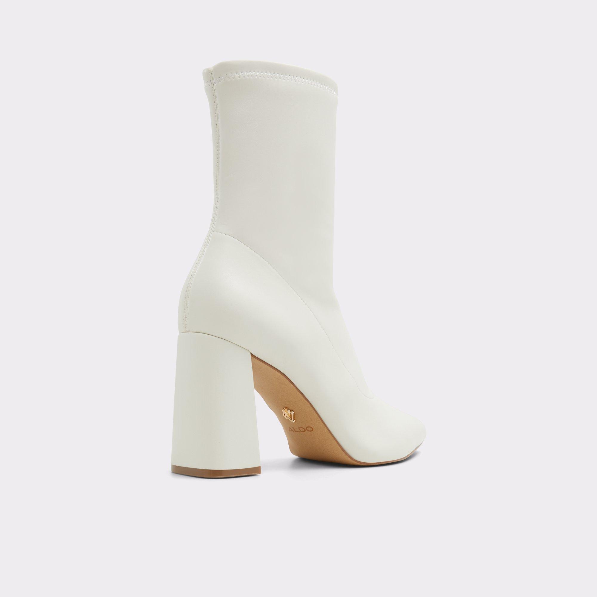 ALDO Figtree - Women's Ankle Boot - White, Size 8 Product Image