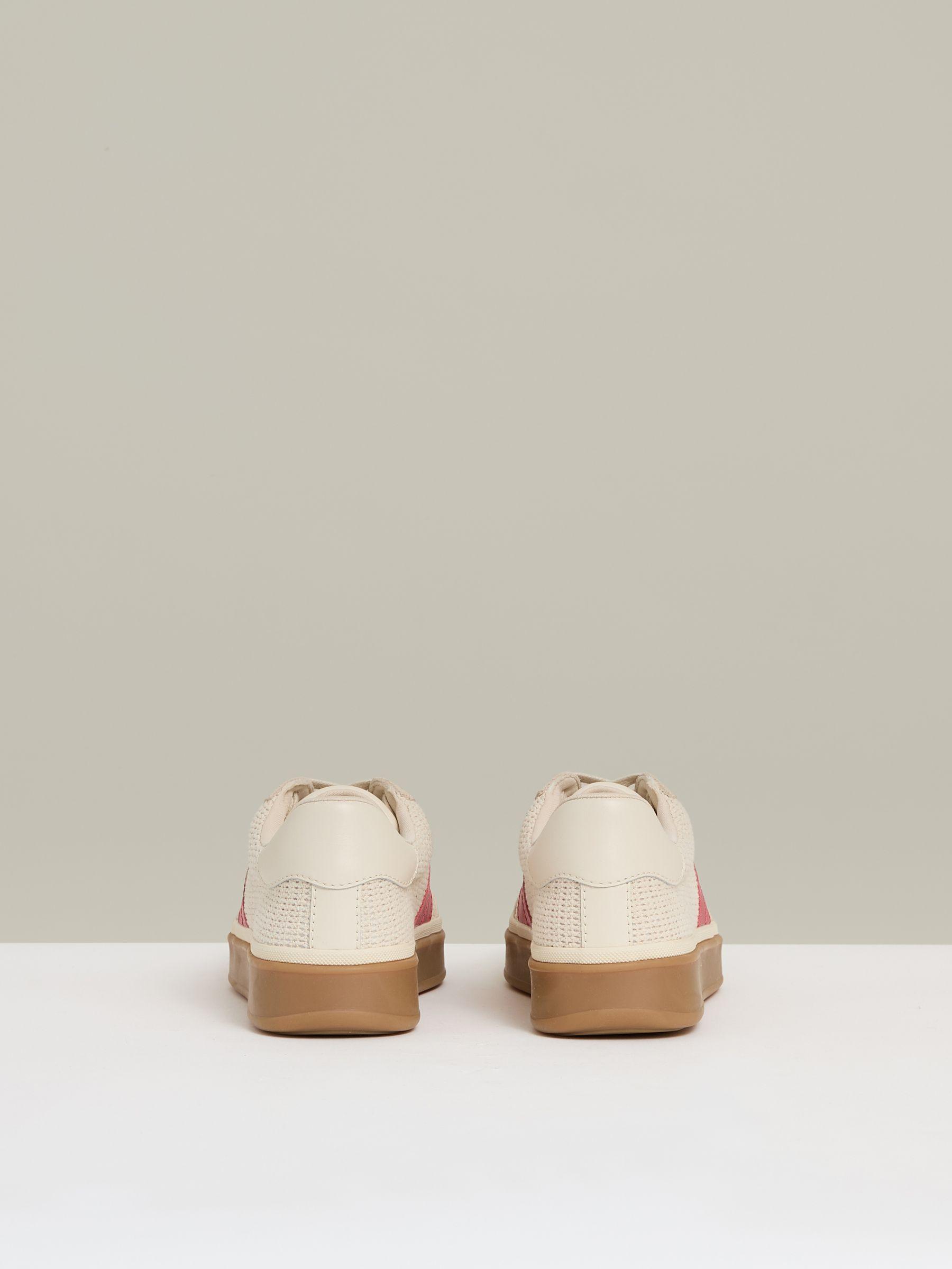 Woven Low-Top Trainers in Neutral Product Image