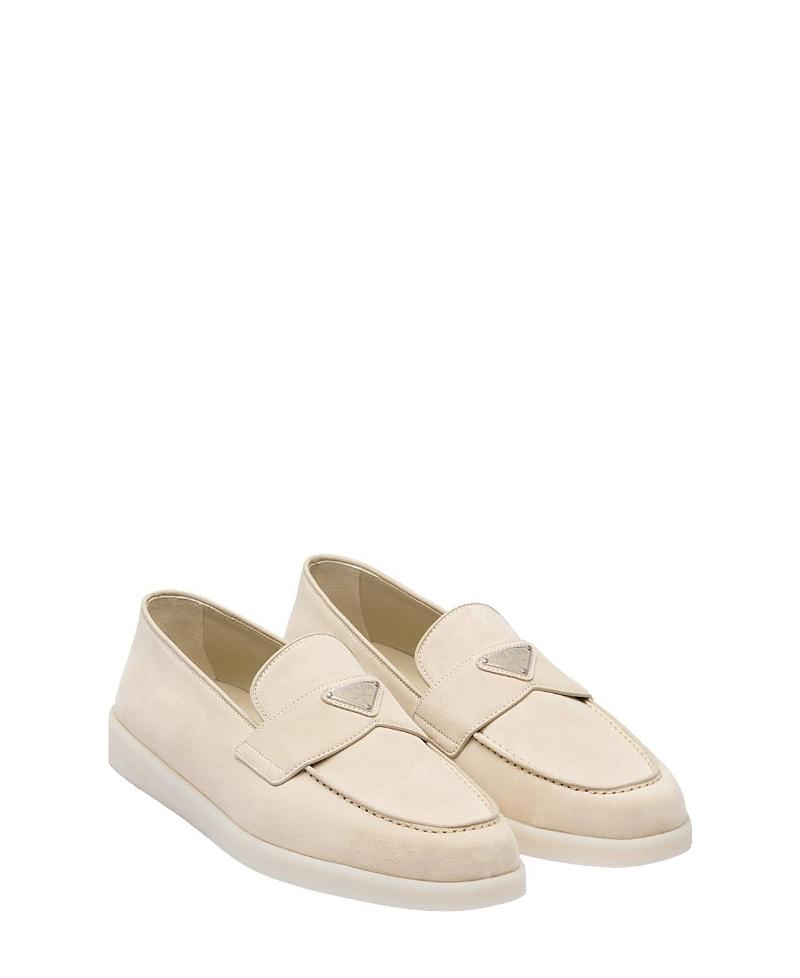 Prada Mens Suede Loafers Product Image