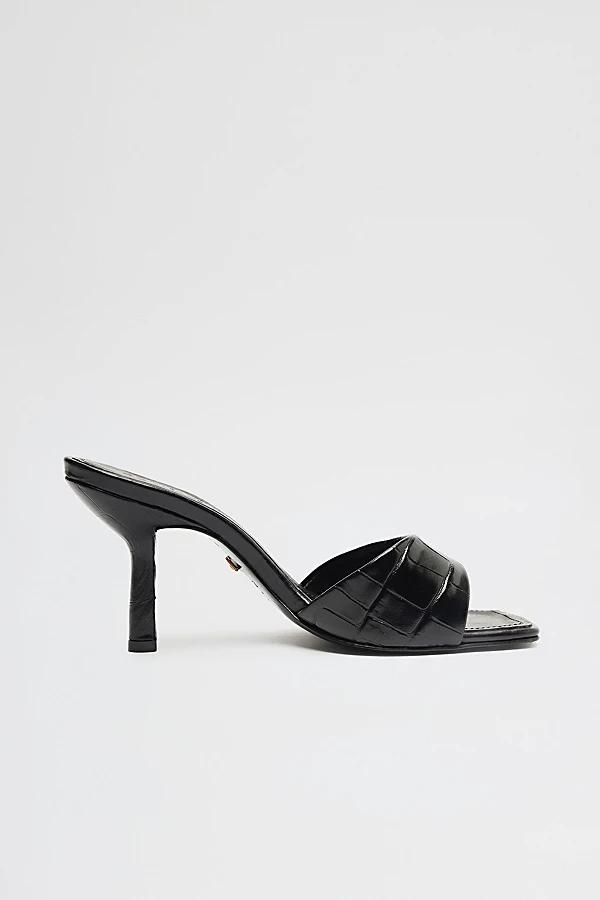 Schutz Posseni Leather Heeled Mule Womens at Urban Outfitters Product Image