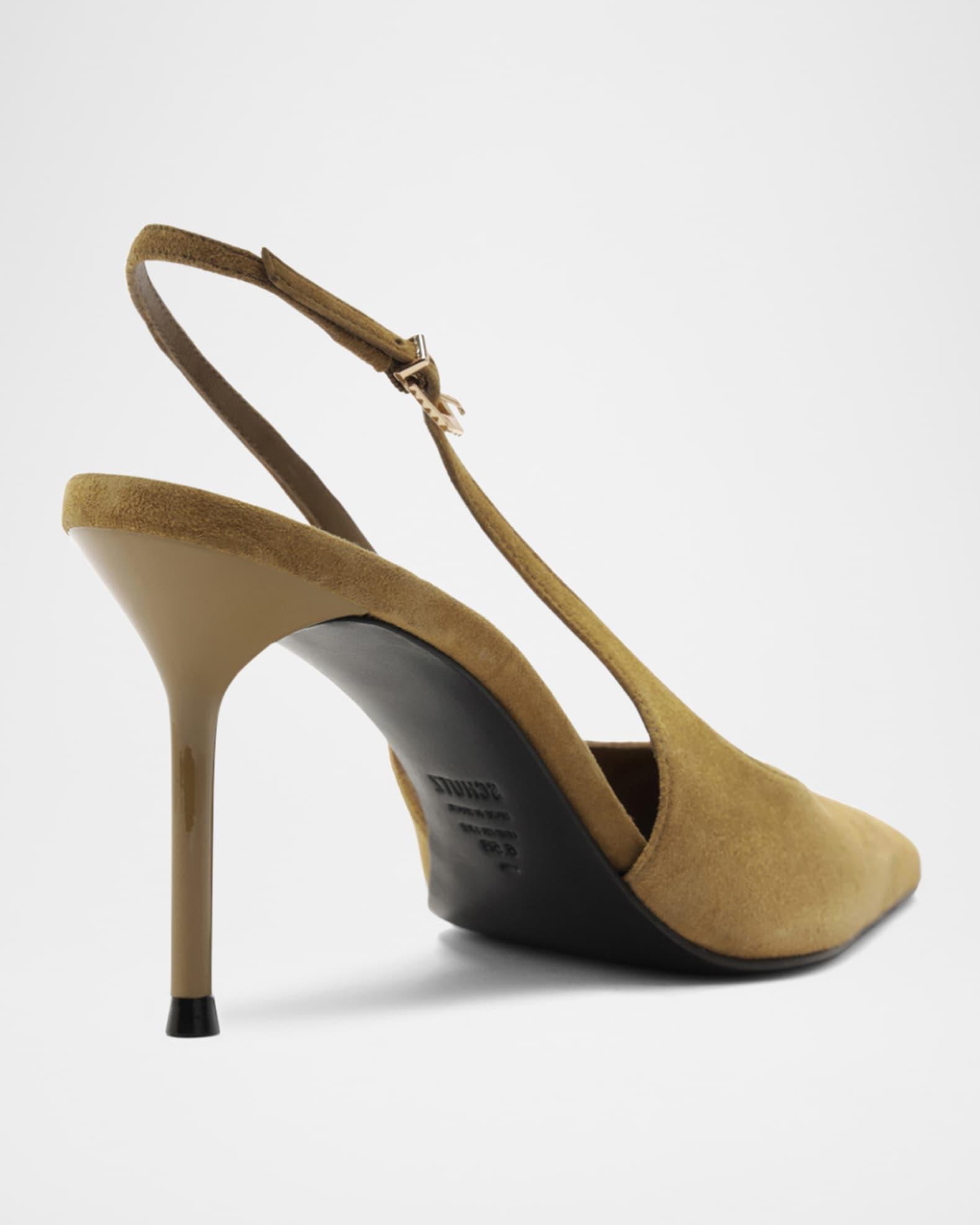 Alicia Suede Slingback Pumps Product Image