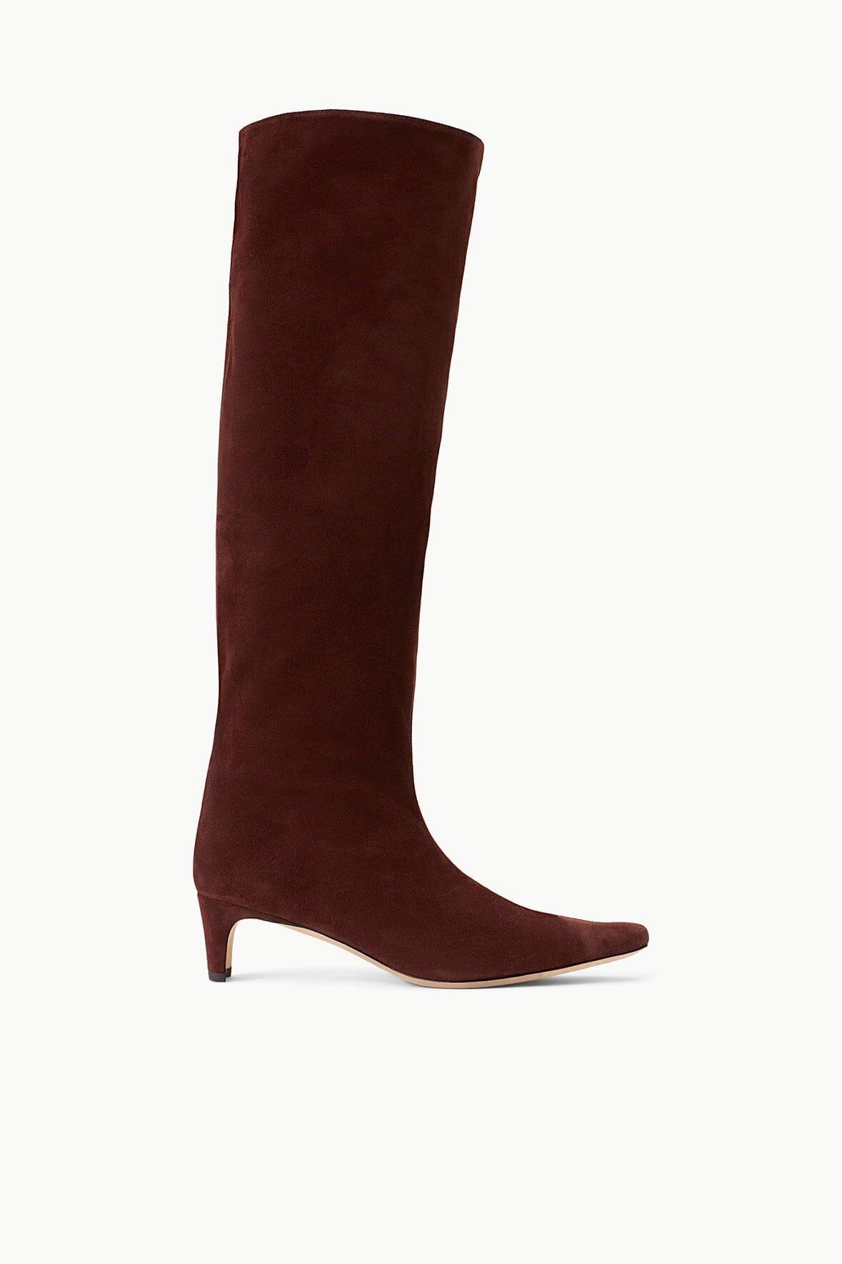 WALLY ANKLE BOOT | MAHOGANY SUEDE Product Image