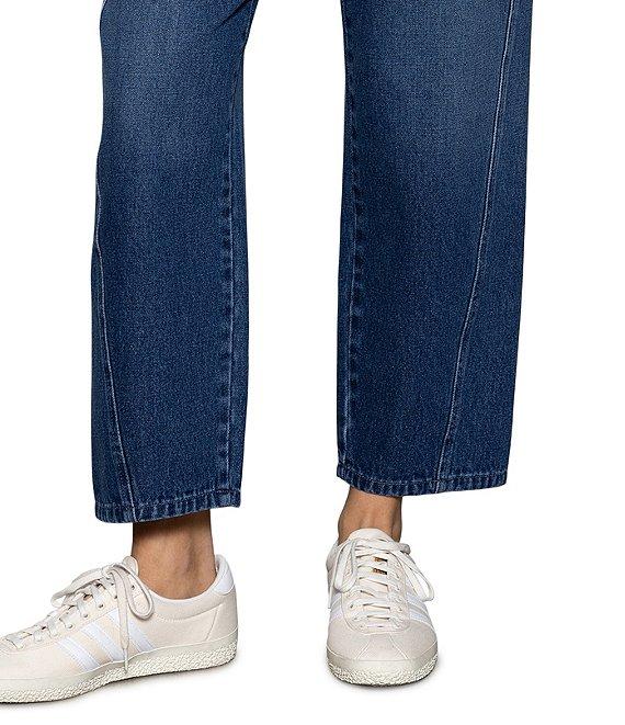 Sanctuary District Column Standard Rise Straight Leg Ankle Jeans Product Image