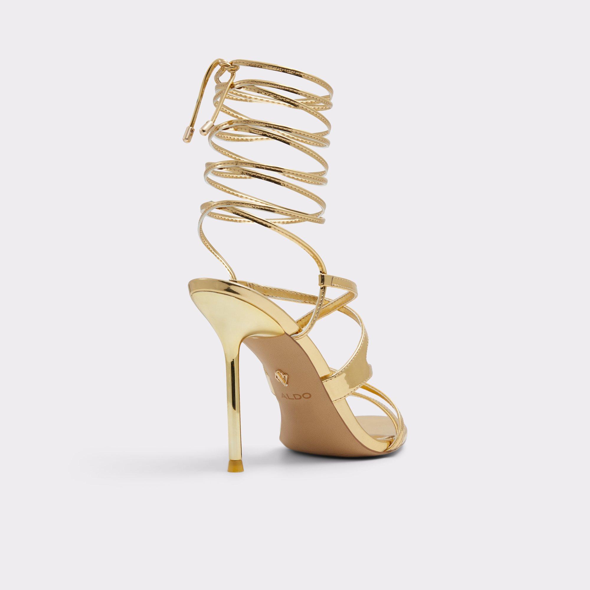 Marylou Gold Women's Strappy sandals | ALDO US Product Image