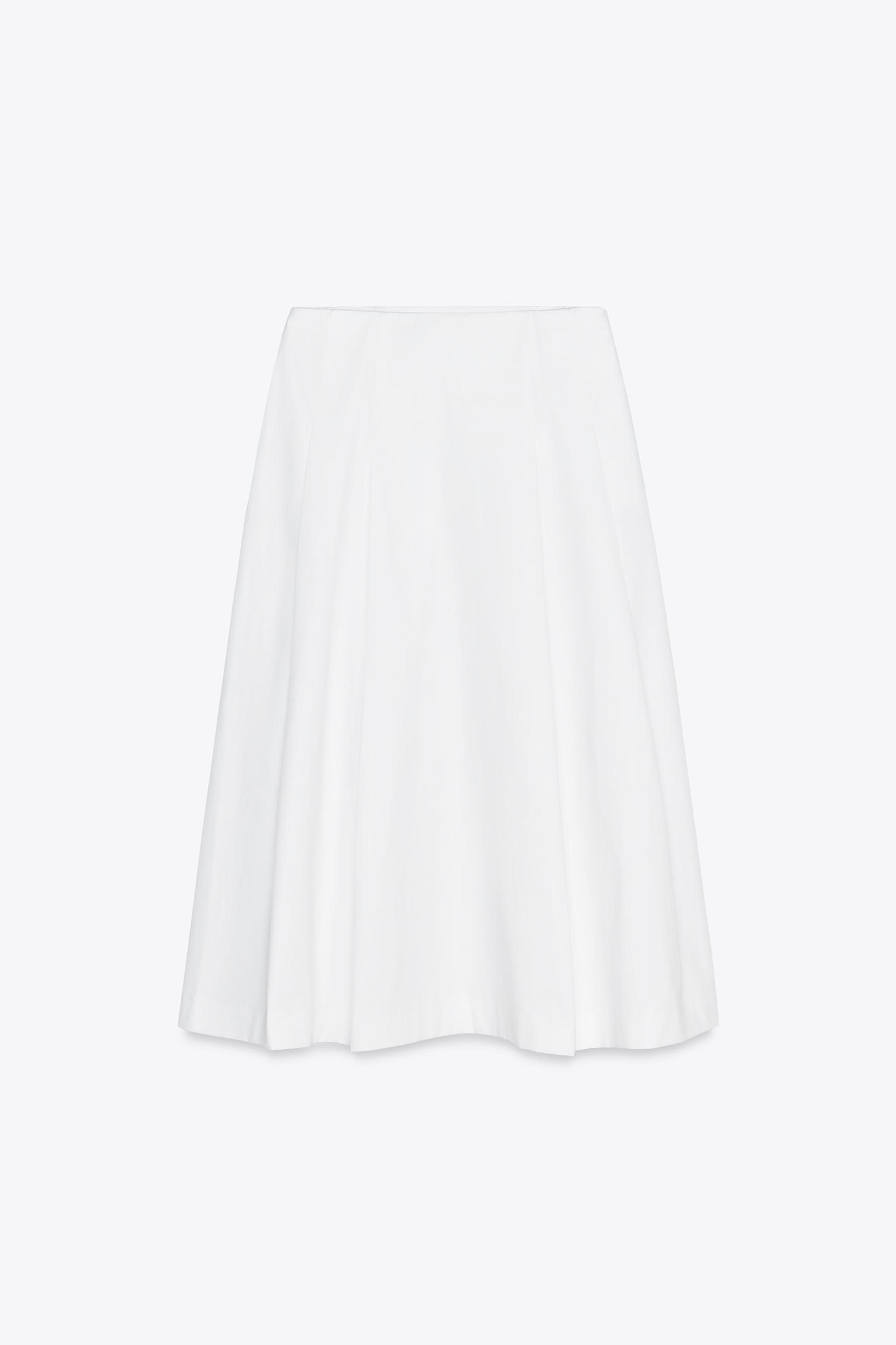 PLEATED MIDI SKIRT Product Image