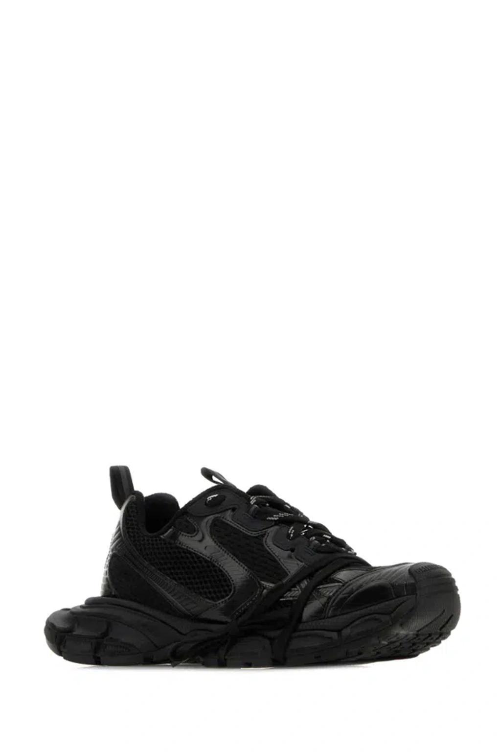 BALENCIAGA Men Black Mesh And Polyurethane 3xl Sneakers Product Image