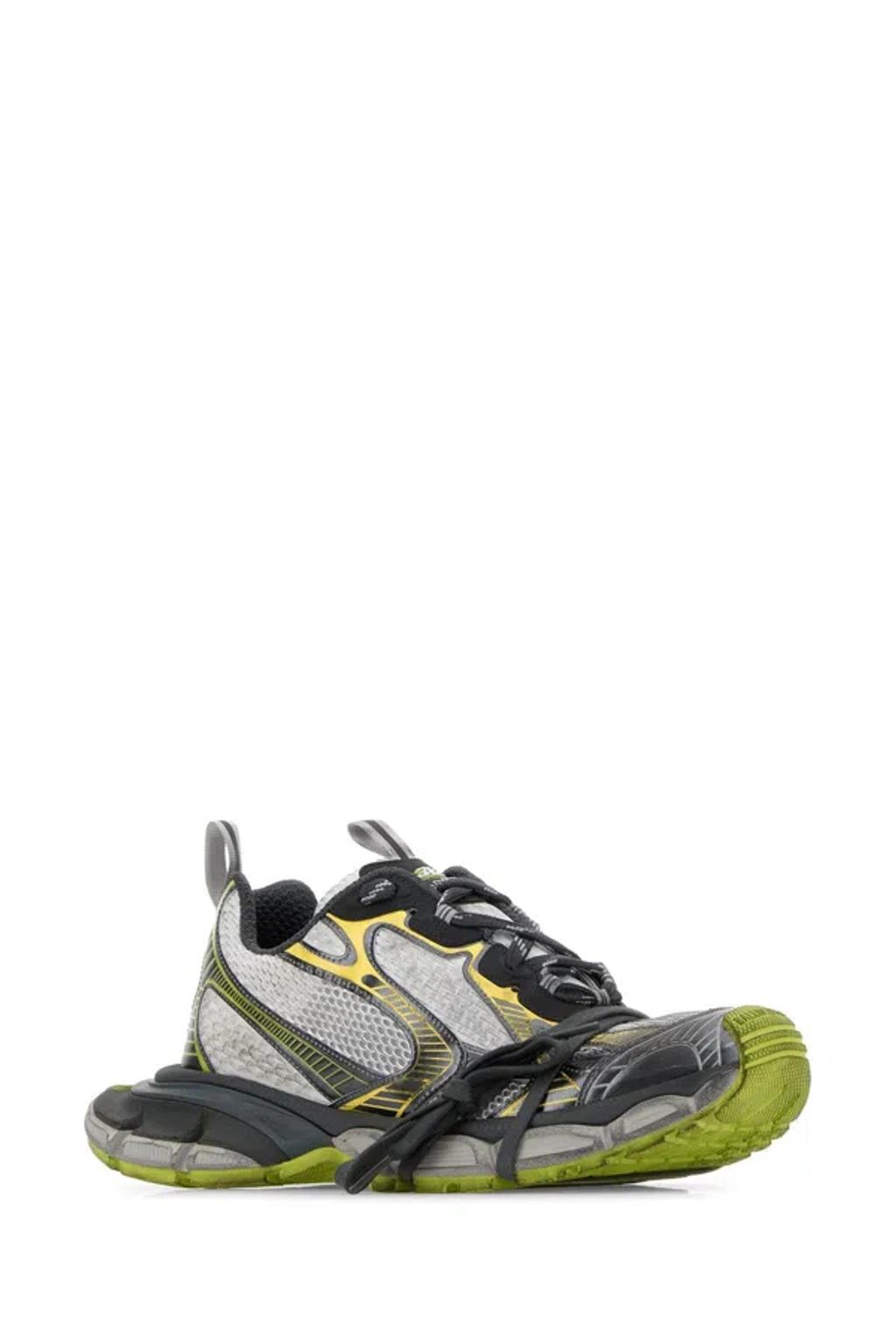 BALENCIAGA Multicolor Mesh And Rubber 3xl Sneakers Product Image