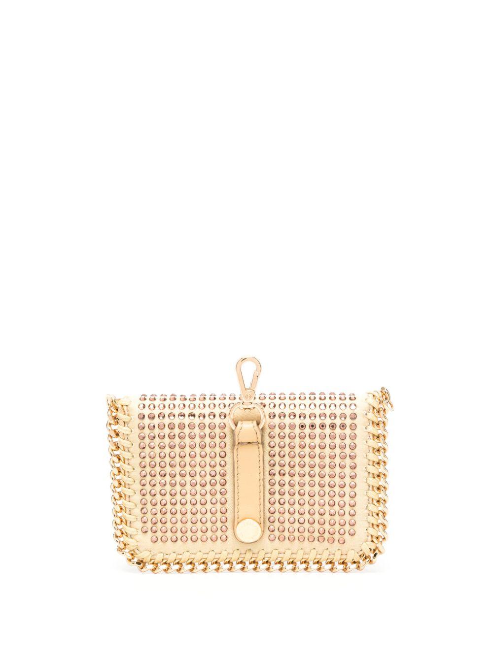Falabella crystal-embellished wallet  Product Image