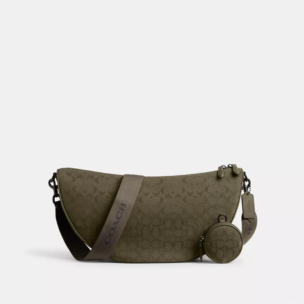 Hall Soft Sling Bag 45 In Signature Jacquard Product Image