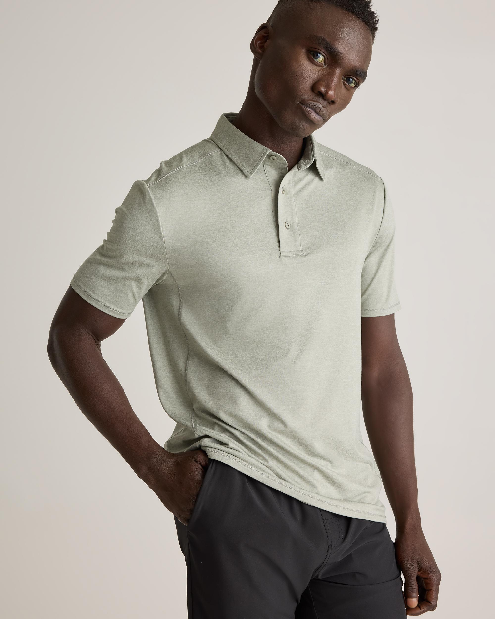 Quince | Men's Flowknit Breeze Performance Polo Recycled Polyester Product Image