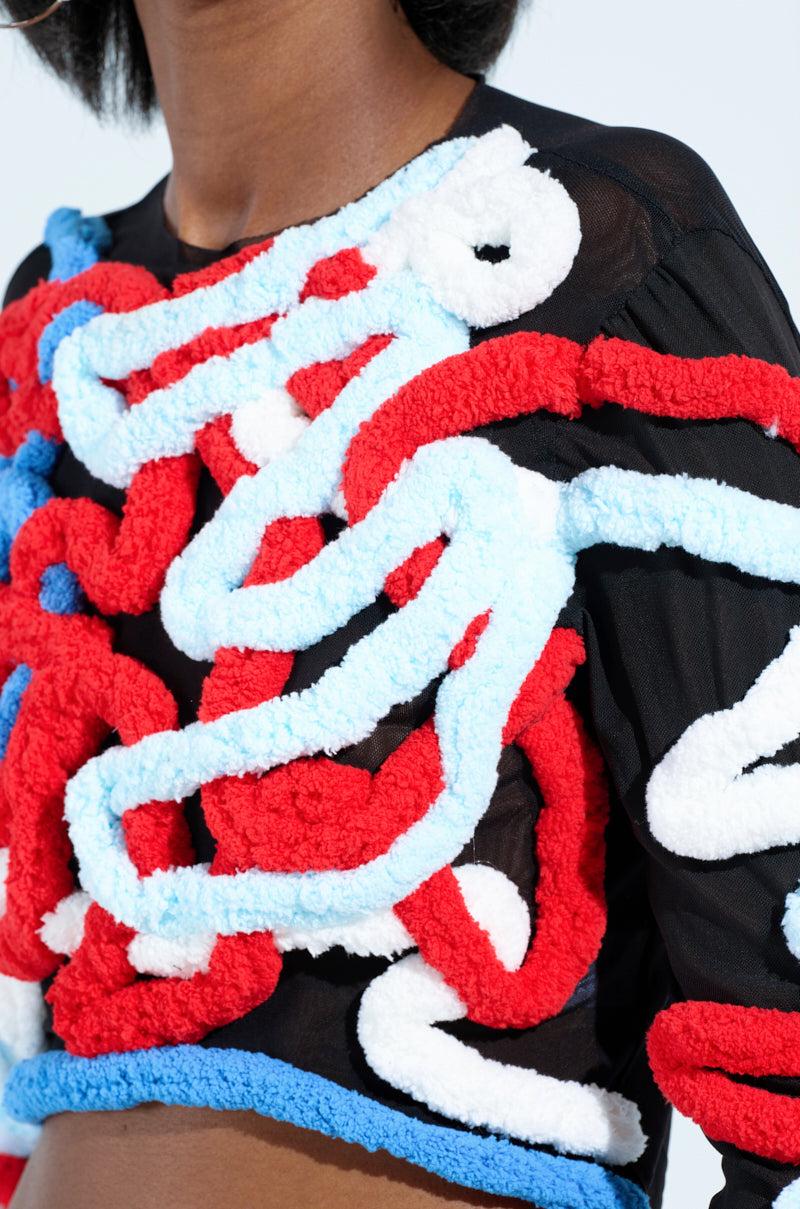 SADIE MESH TOP Product Image