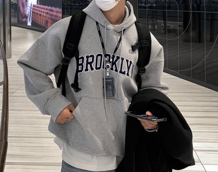 RT No. 18524 GRAY BROOKLYN PULLOVER HOODIE Product Image
