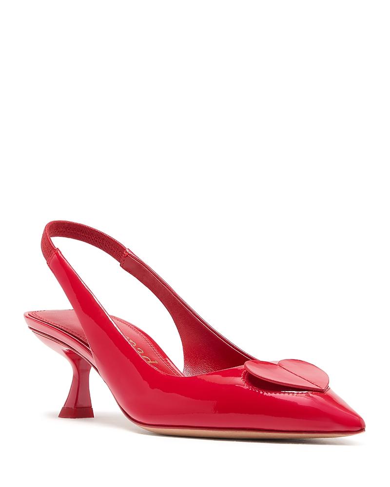 kate spade new york Womens Lover Slingback Kitten Heel Pumps Product Image