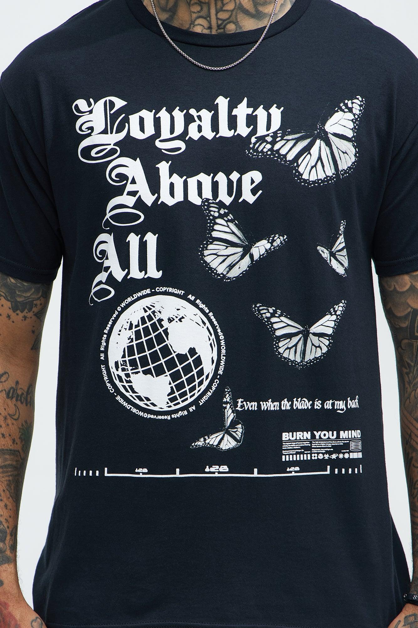 Loyalty Above All Short Sleeve Tee - Black Product Image