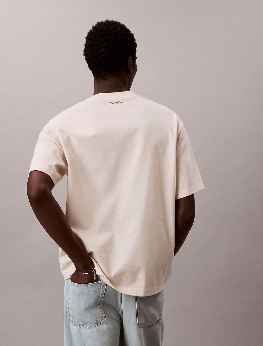 Dual Logo Graphic Relaxed T-Shirt Product Image