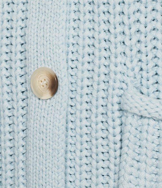 Antonio Melani Round Neck Sleeveless Button Front Cardigan Product Image