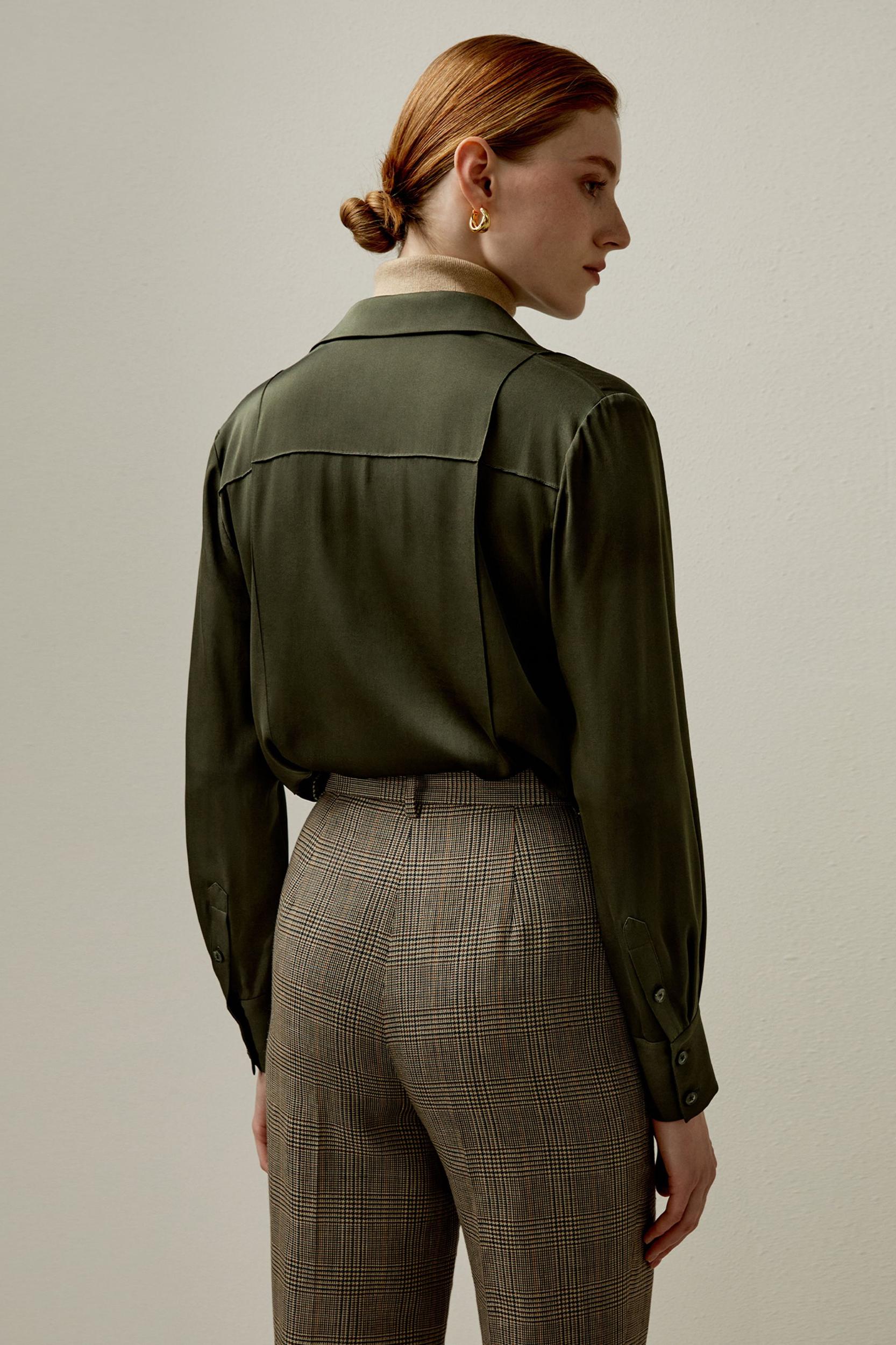 Sprezzatura Silk Blouse Product Image