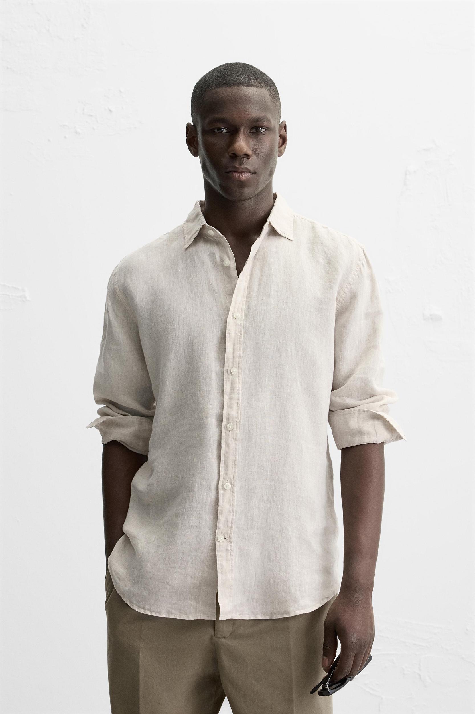 100% LINEN SHIRT Product Image
