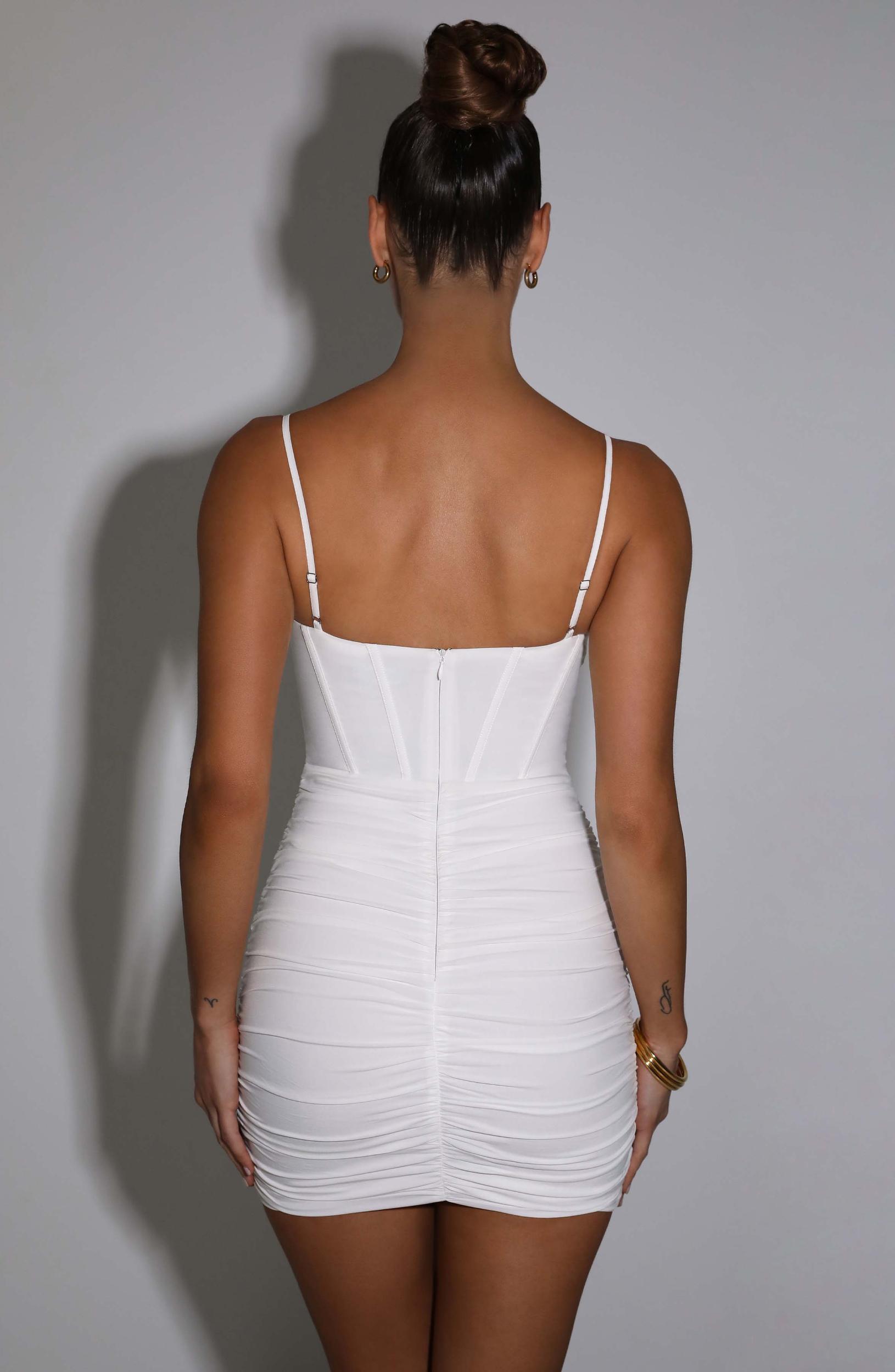 Nyla Mini Dress - White Product Image