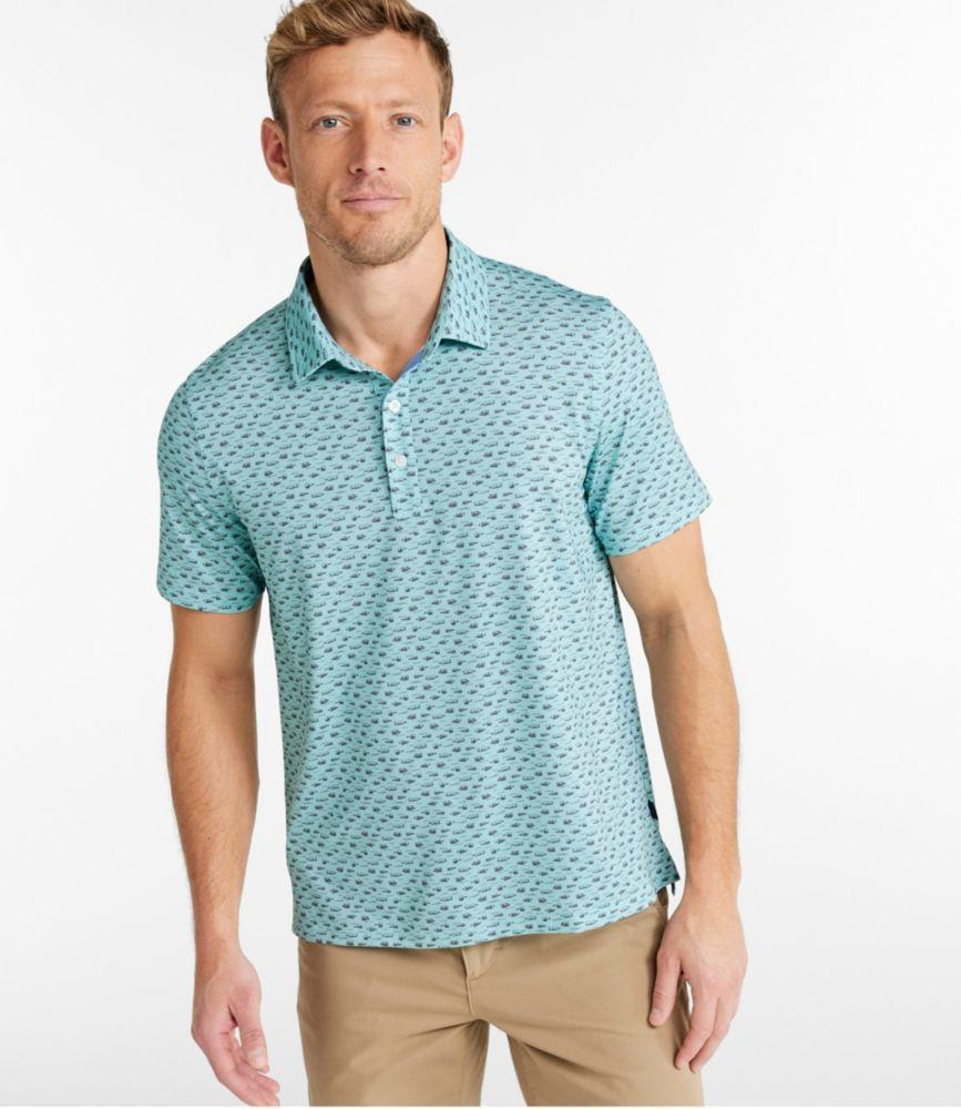 
                            
                                
                                    
                                
                            Men's Comfort Stretch Performance® Party Polo, Slightly Fitted, Short-Sleeve, Print
                         Product Image
