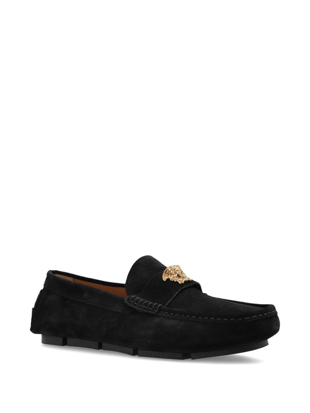 Medusa-plaque loafers Product Image
