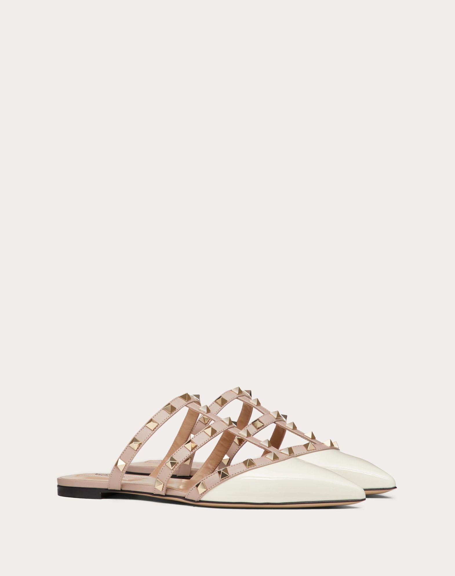 Rockstud Patent-Leather Mule  Product Image