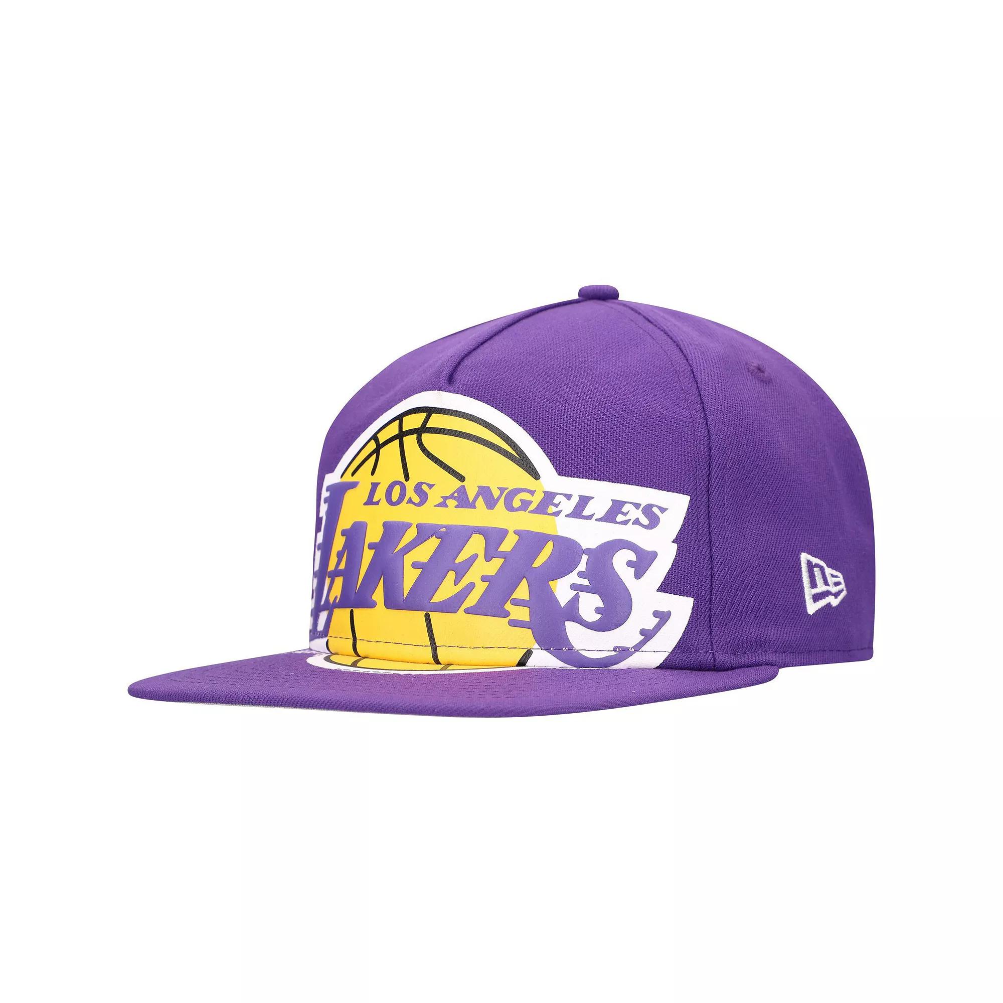 Men's New Era Purple Los Angeles Lakers Over Product Image