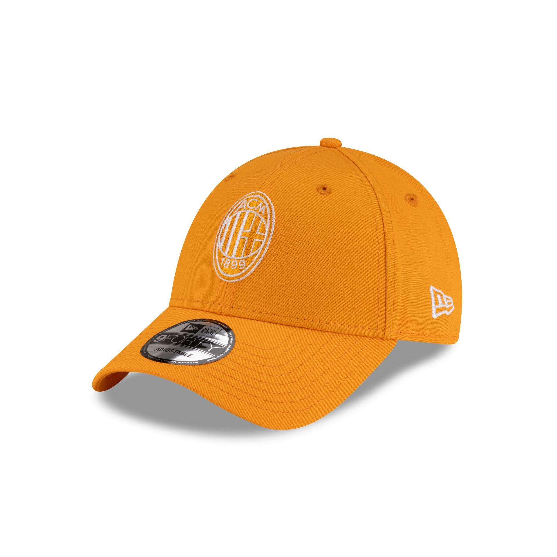 AC Milan Seasonal Bright Orange 9FORTY Adjustable Hat Male Product Image