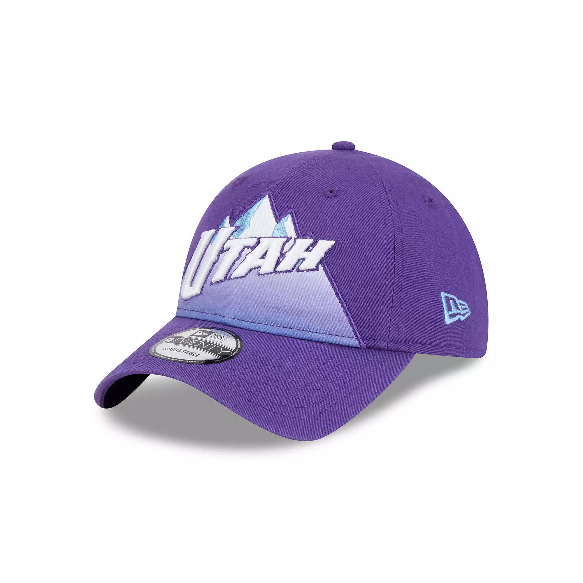 Men's New Era  Purple Utah Jazz 2024/25 City Edition 9TWENTY Adjustable Hat, Jaz Purple Product Image